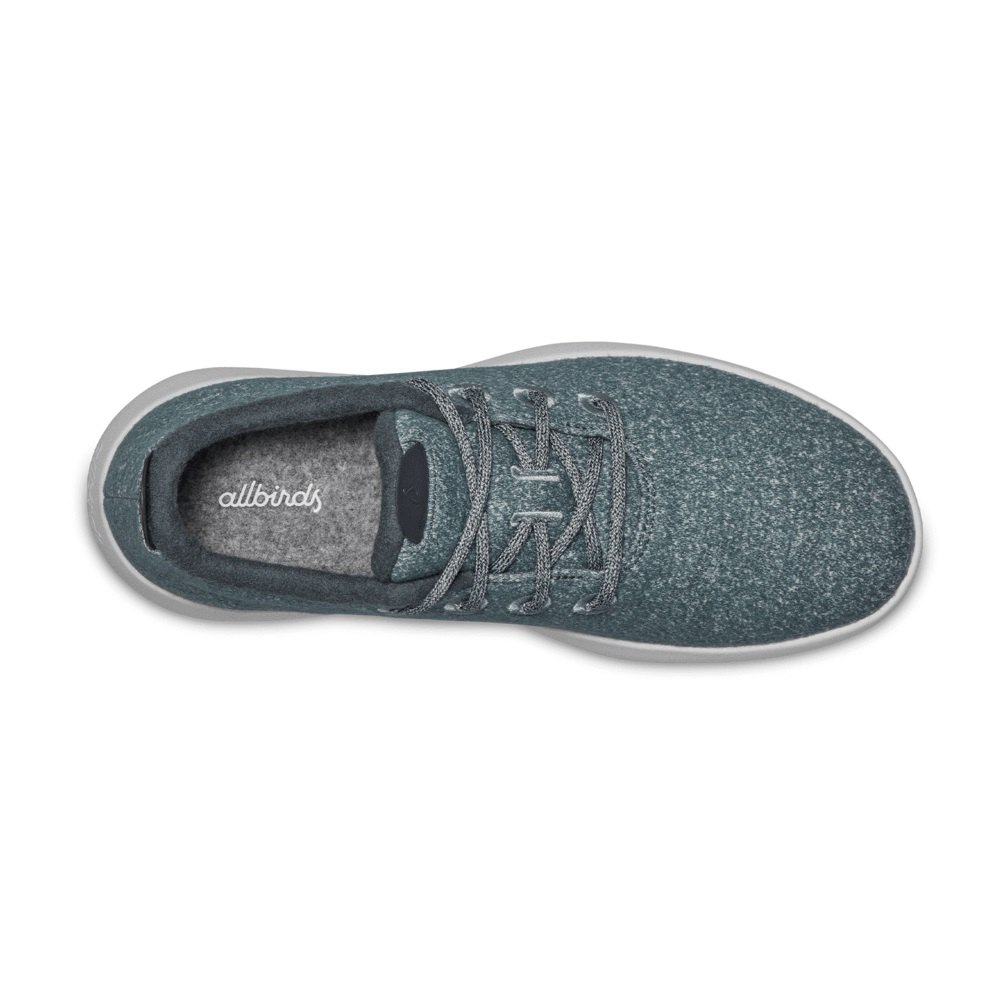 Allbirds Women\'s Wool Runner Mizzles - Sneakers Light Grey - IAC340895